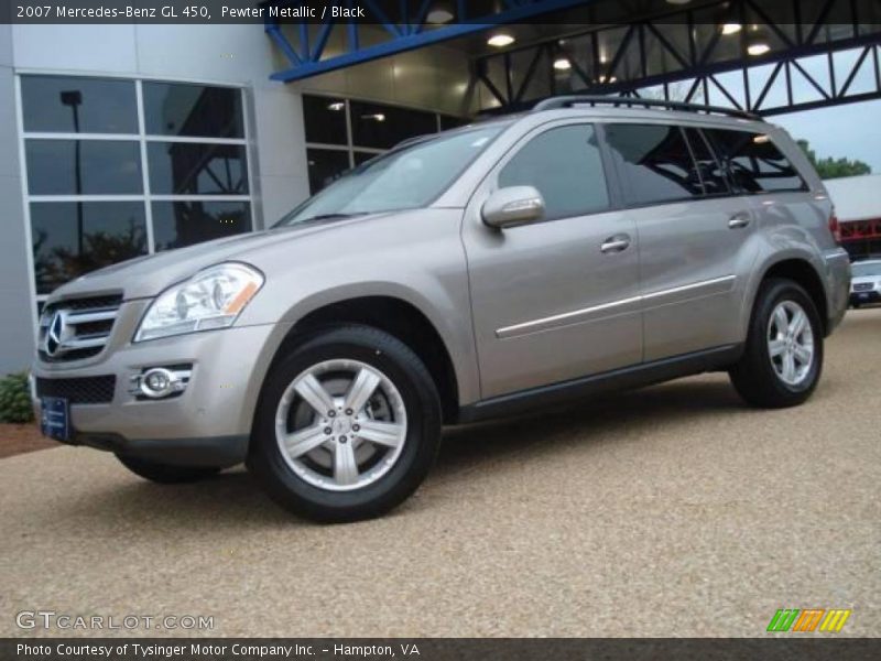 Pewter Metallic / Black 2007 Mercedes-Benz GL 450