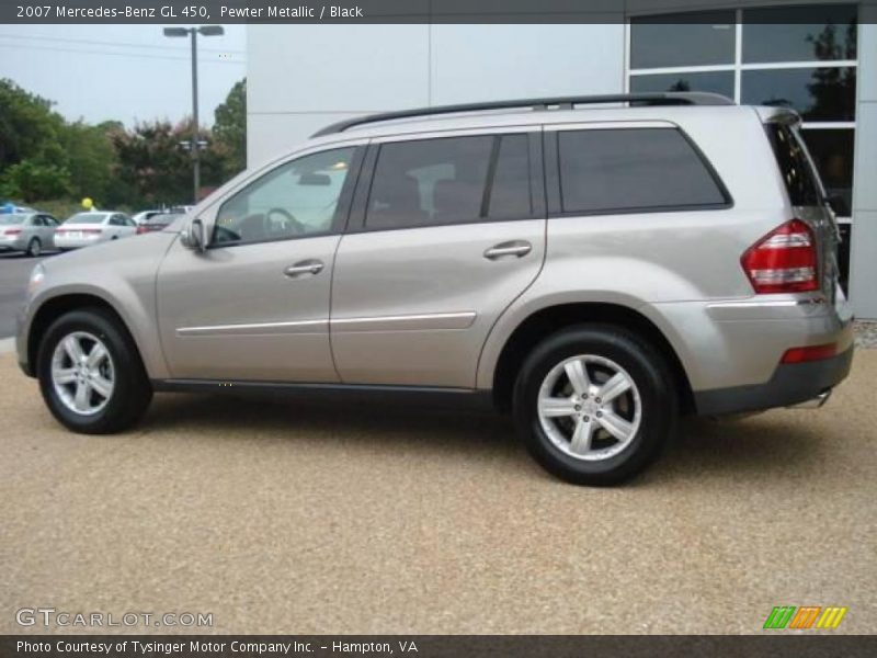 Pewter Metallic / Black 2007 Mercedes-Benz GL 450