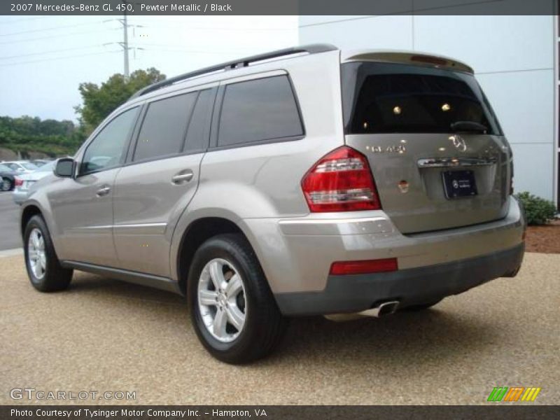 Pewter Metallic / Black 2007 Mercedes-Benz GL 450