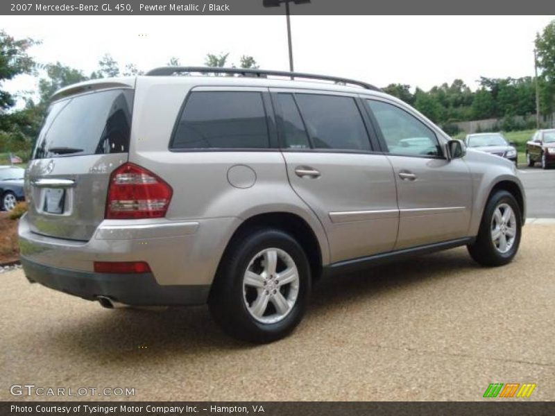 Pewter Metallic / Black 2007 Mercedes-Benz GL 450