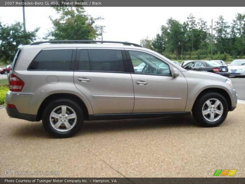 Pewter Metallic / Black 2007 Mercedes-Benz GL 450