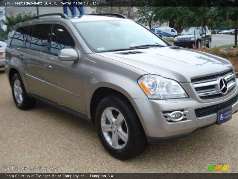 Pewter Metallic / Black 2007 Mercedes-Benz GL 450