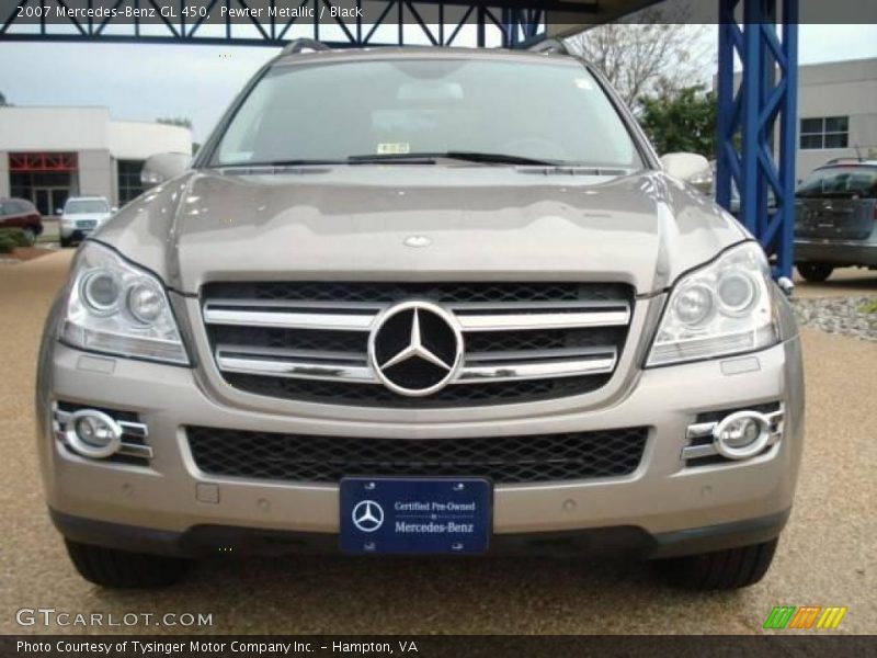 Pewter Metallic / Black 2007 Mercedes-Benz GL 450