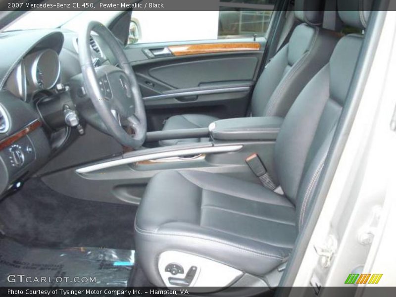 Pewter Metallic / Black 2007 Mercedes-Benz GL 450
