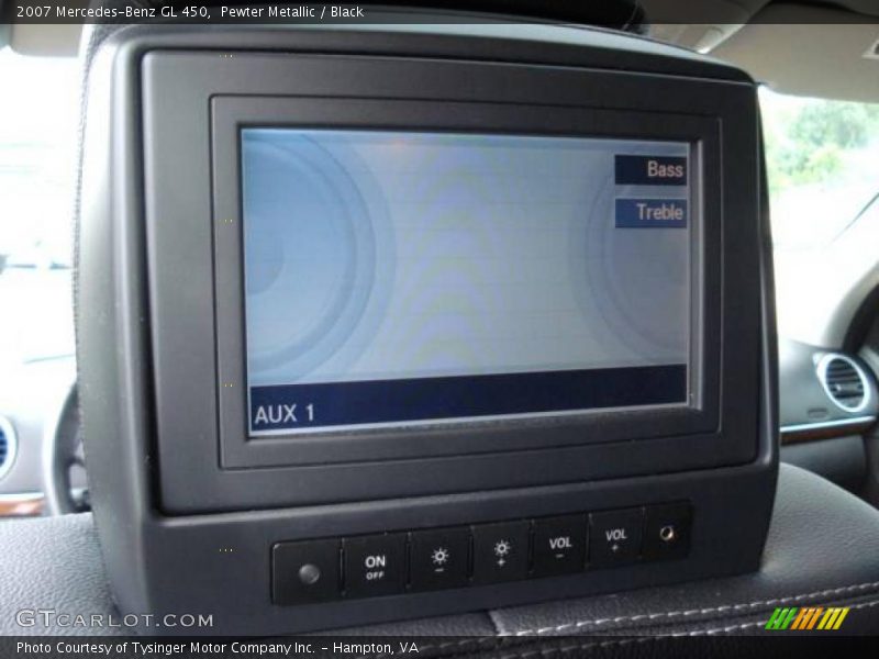Pewter Metallic / Black 2007 Mercedes-Benz GL 450