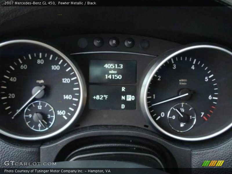 Pewter Metallic / Black 2007 Mercedes-Benz GL 450