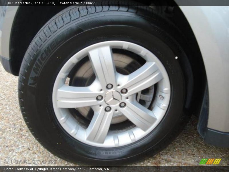 Pewter Metallic / Black 2007 Mercedes-Benz GL 450