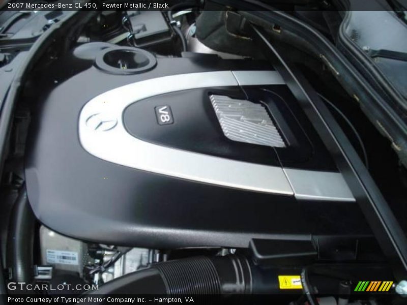 Pewter Metallic / Black 2007 Mercedes-Benz GL 450