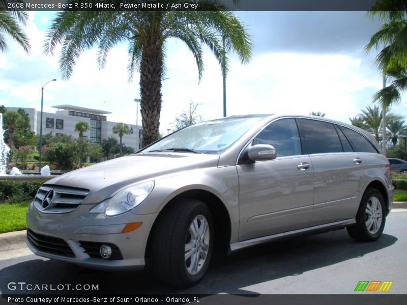 Pewter Metallic / Ash Grey 2008 Mercedes-Benz R 350 4Matic