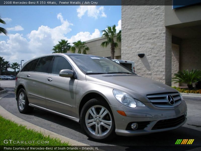 Pewter Metallic / Ash Grey 2008 Mercedes-Benz R 350 4Matic