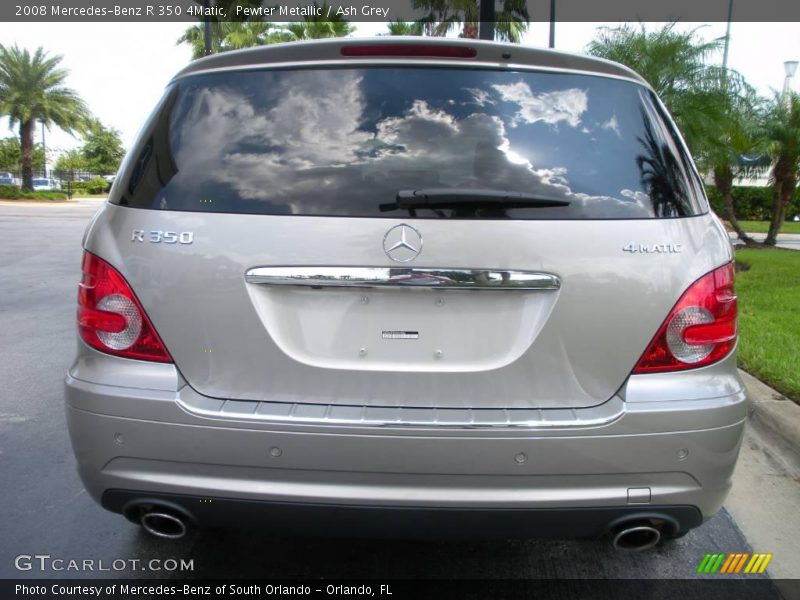 Pewter Metallic / Ash Grey 2008 Mercedes-Benz R 350 4Matic