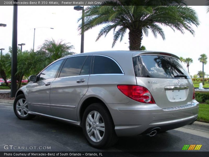 Pewter Metallic / Ash Grey 2008 Mercedes-Benz R 350 4Matic