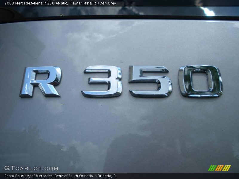 Pewter Metallic / Ash Grey 2008 Mercedes-Benz R 350 4Matic
