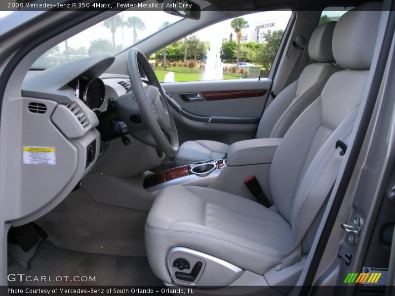 Pewter Metallic / Ash Grey 2008 Mercedes-Benz R 350 4Matic