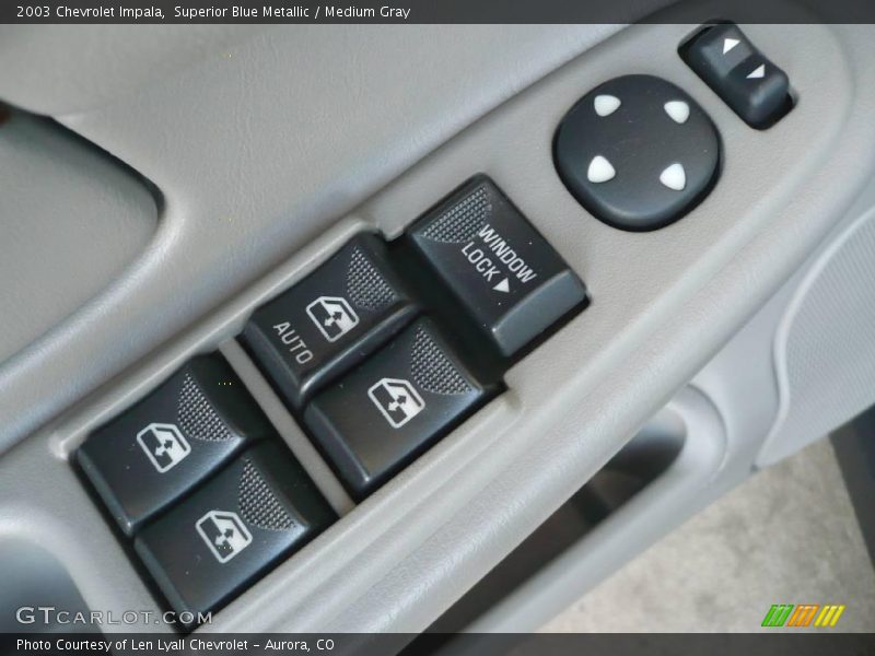 Superior Blue Metallic / Medium Gray 2003 Chevrolet Impala