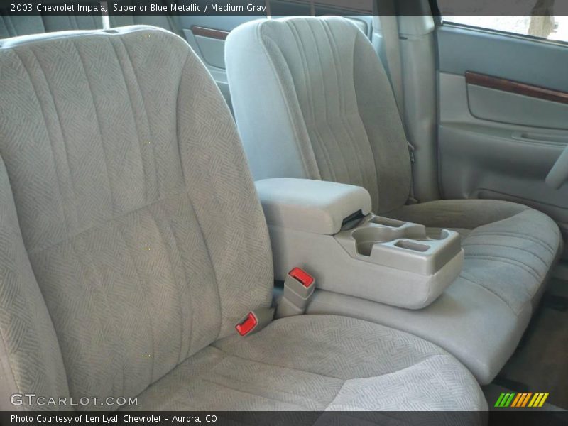 Superior Blue Metallic / Medium Gray 2003 Chevrolet Impala