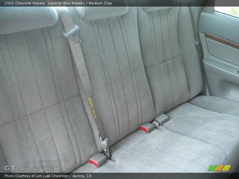 Superior Blue Metallic / Medium Gray 2003 Chevrolet Impala