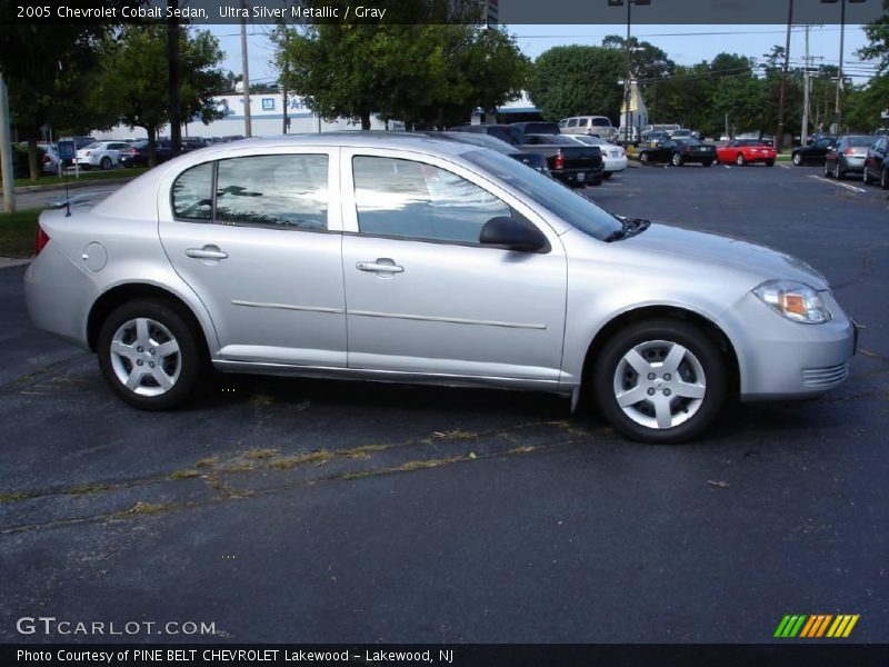 Ultra Silver Metallic / Gray 2005 Chevrolet Cobalt Sedan