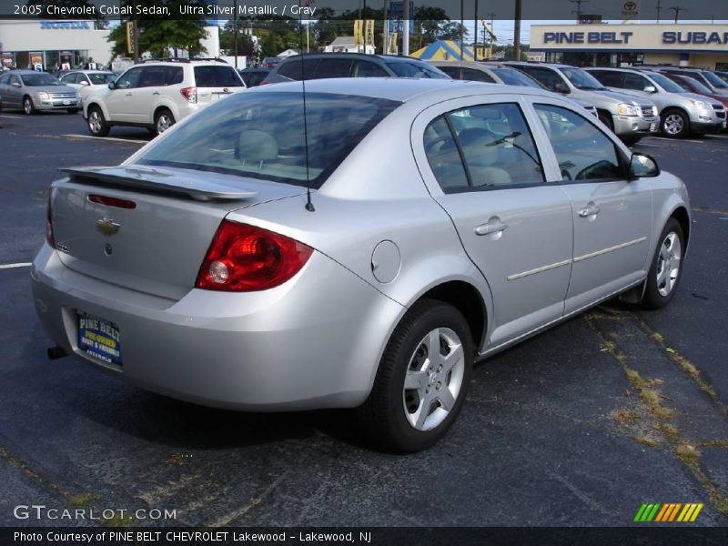 Ultra Silver Metallic / Gray 2005 Chevrolet Cobalt Sedan