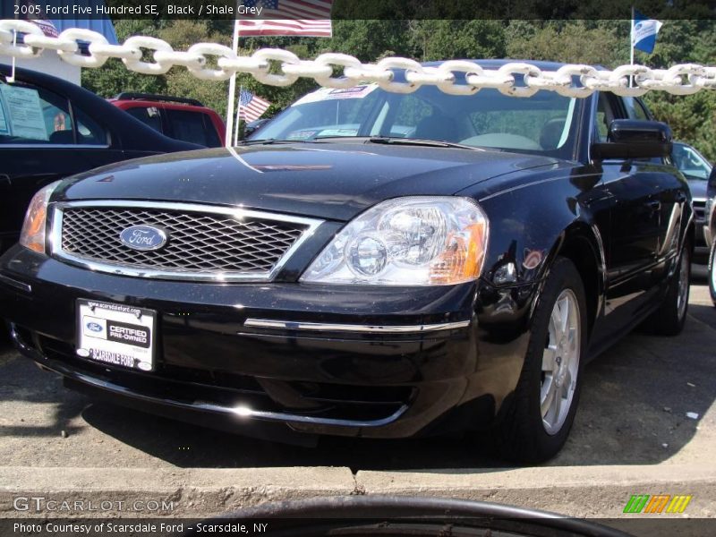 Black / Shale Grey 2005 Ford Five Hundred SE