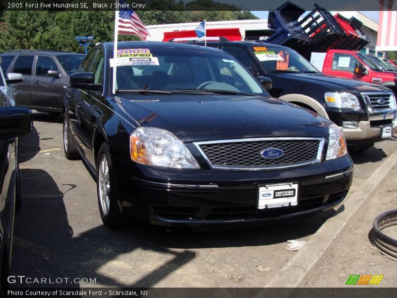 Black / Shale Grey 2005 Ford Five Hundred SE