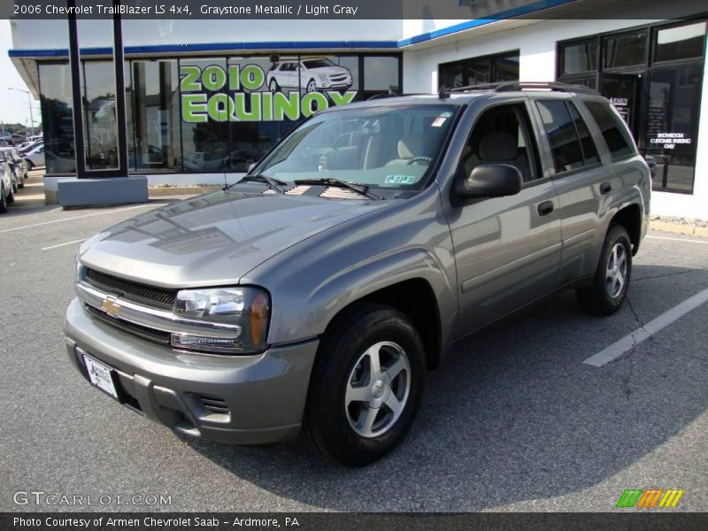 Graystone Metallic / Light Gray 2006 Chevrolet TrailBlazer LS 4x4