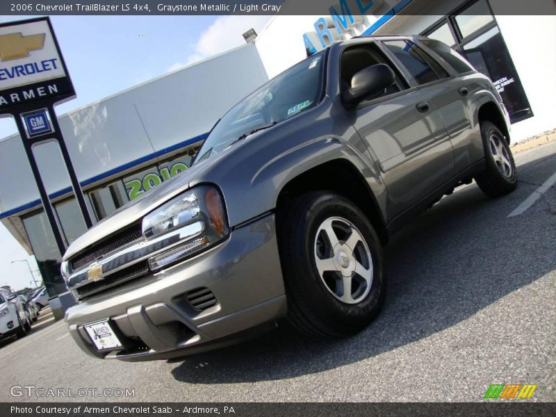 Graystone Metallic / Light Gray 2006 Chevrolet TrailBlazer LS 4x4