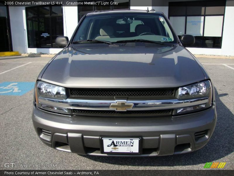 Graystone Metallic / Light Gray 2006 Chevrolet TrailBlazer LS 4x4