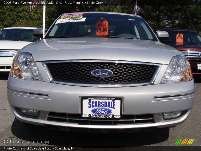 Silver Frost Metallic / Shale Grey 2005 Ford Five Hundred SEL AWD