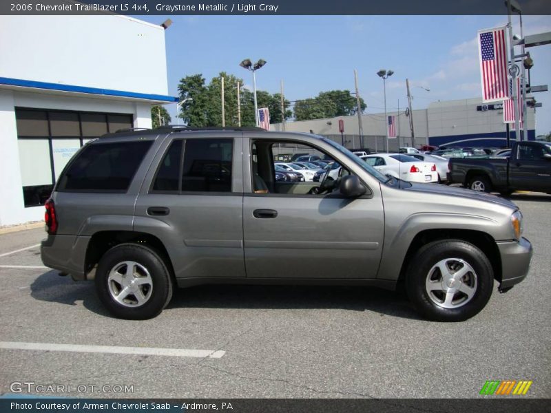 Graystone Metallic / Light Gray 2006 Chevrolet TrailBlazer LS 4x4