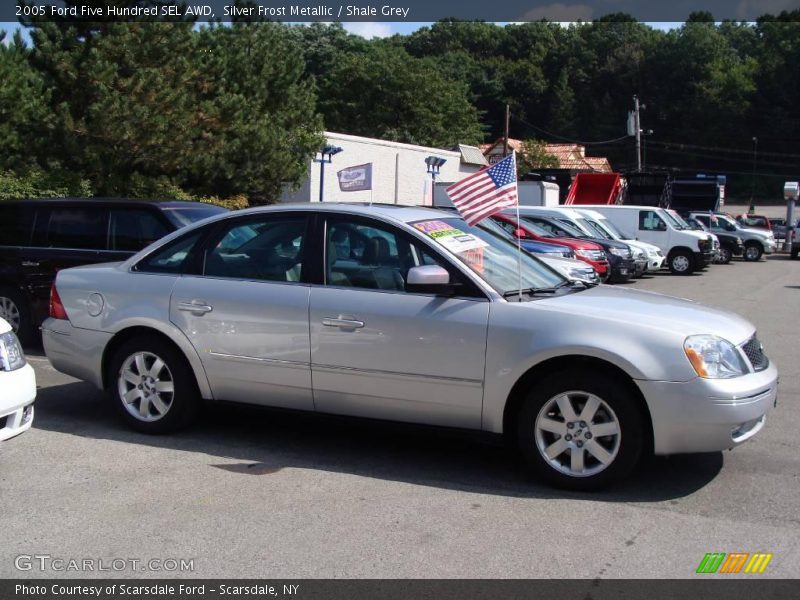 Silver Frost Metallic / Shale Grey 2005 Ford Five Hundred SEL AWD