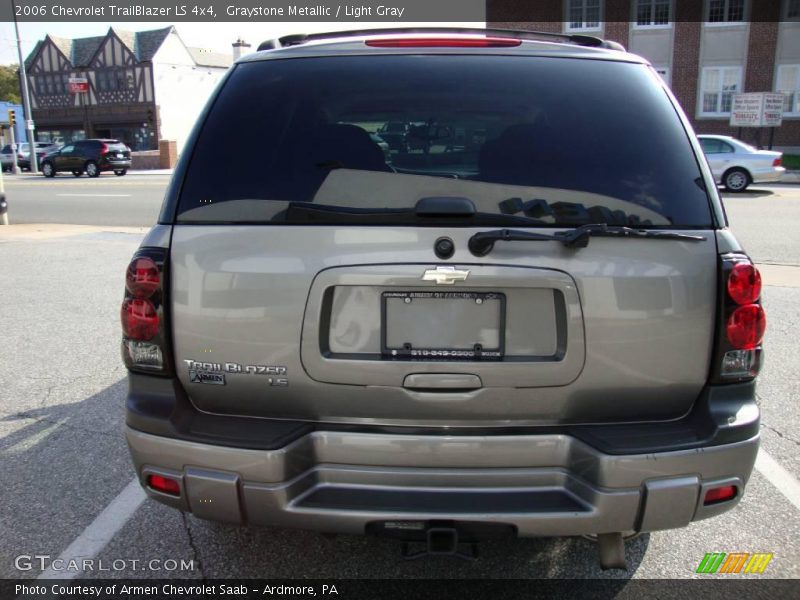 Graystone Metallic / Light Gray 2006 Chevrolet TrailBlazer LS 4x4