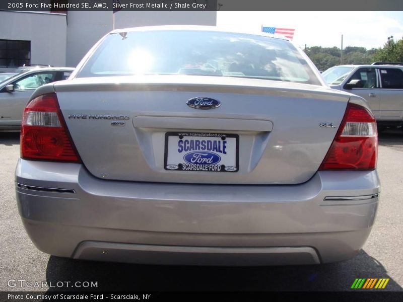 Silver Frost Metallic / Shale Grey 2005 Ford Five Hundred SEL AWD