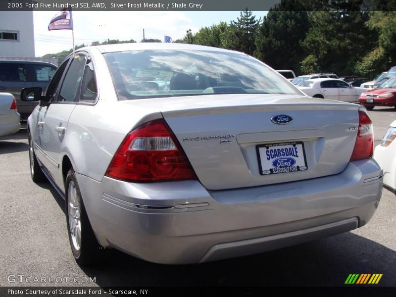 Silver Frost Metallic / Shale Grey 2005 Ford Five Hundred SEL AWD