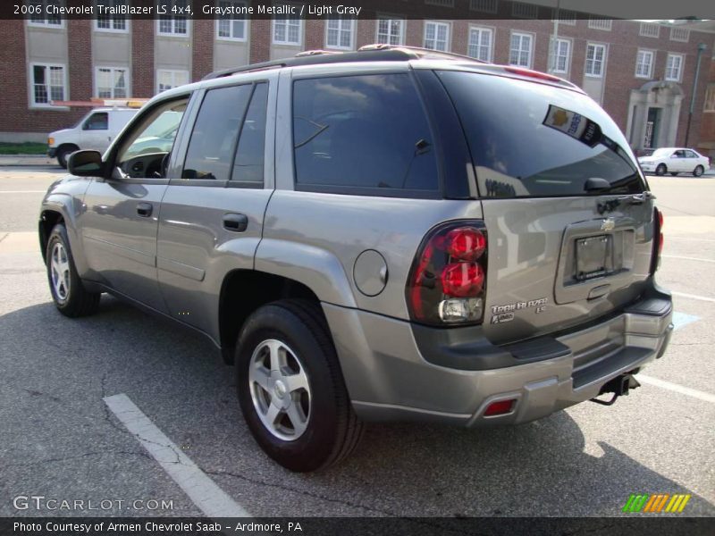 Graystone Metallic / Light Gray 2006 Chevrolet TrailBlazer LS 4x4