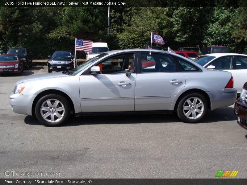 Silver Frost Metallic / Shale Grey 2005 Ford Five Hundred SEL AWD