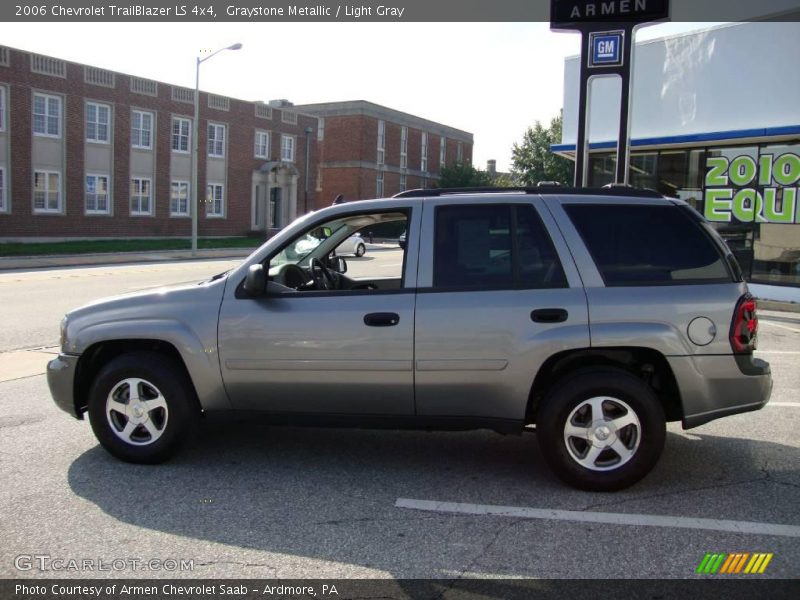 Graystone Metallic / Light Gray 2006 Chevrolet TrailBlazer LS 4x4