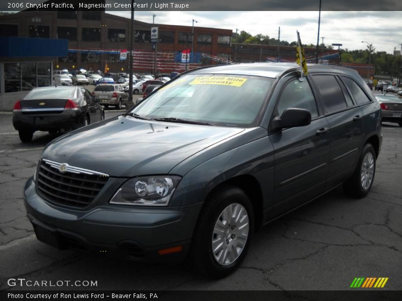 Magnesium Green Pearl / Light Taupe 2006 Chrysler Pacifica