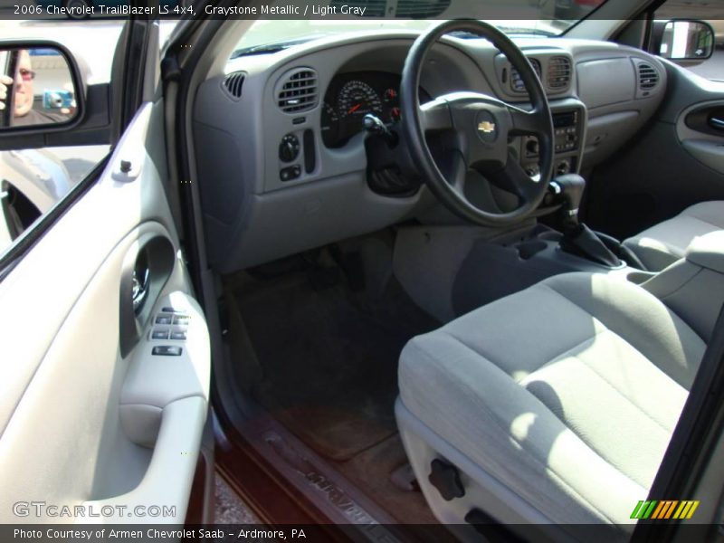 Graystone Metallic / Light Gray 2006 Chevrolet TrailBlazer LS 4x4