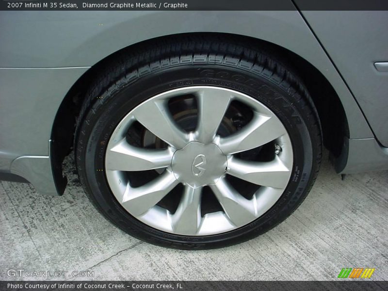 Diamond Graphite Metallic / Graphite 2007 Infiniti M 35 Sedan