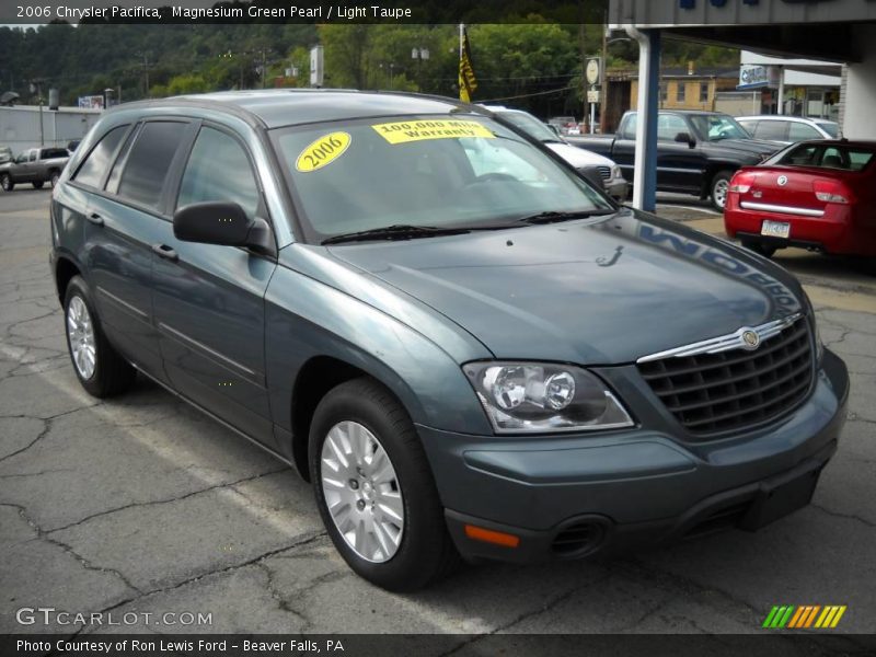 Magnesium Green Pearl / Light Taupe 2006 Chrysler Pacifica