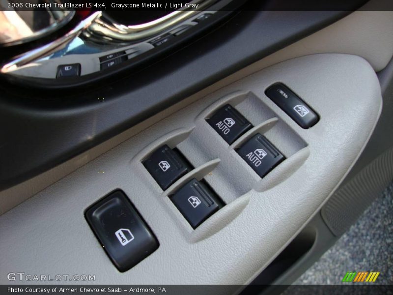Graystone Metallic / Light Gray 2006 Chevrolet TrailBlazer LS 4x4
