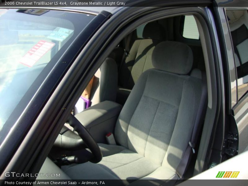 Graystone Metallic / Light Gray 2006 Chevrolet TrailBlazer LS 4x4