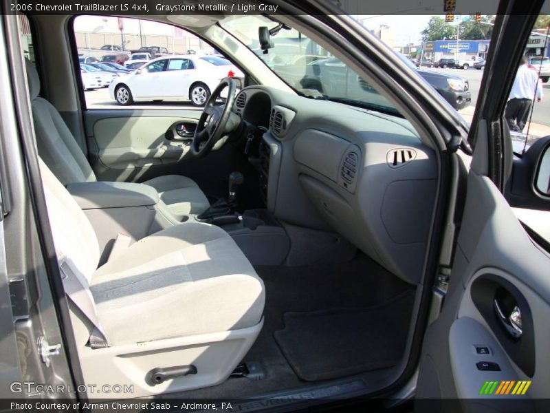 Graystone Metallic / Light Gray 2006 Chevrolet TrailBlazer LS 4x4
