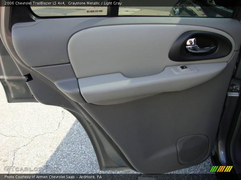 Graystone Metallic / Light Gray 2006 Chevrolet TrailBlazer LS 4x4