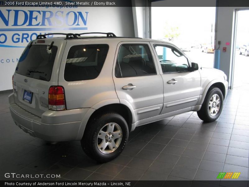 Silver Metallic / Ebony Black 2006 Ford Escape Limited 4WD