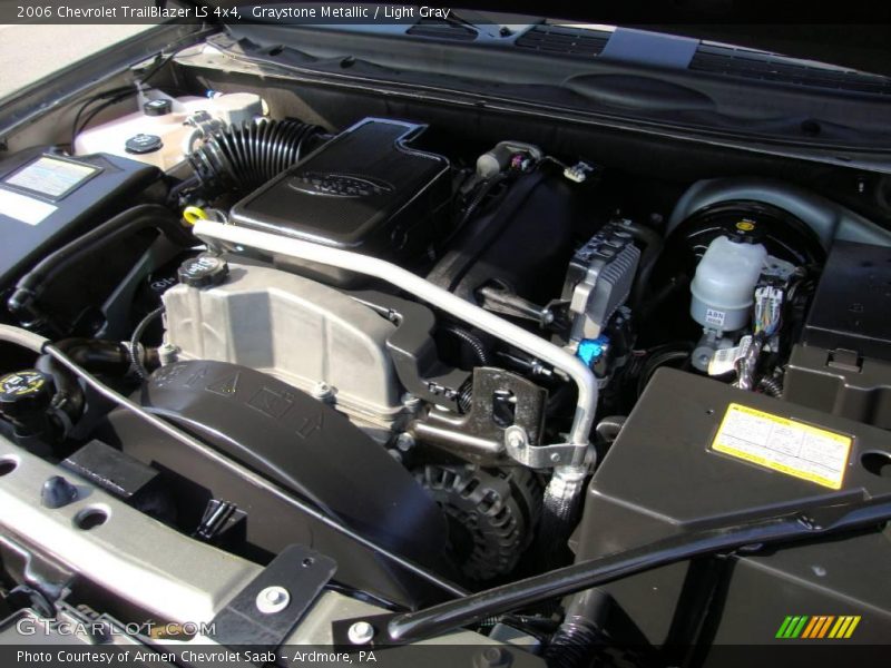 Graystone Metallic / Light Gray 2006 Chevrolet TrailBlazer LS 4x4