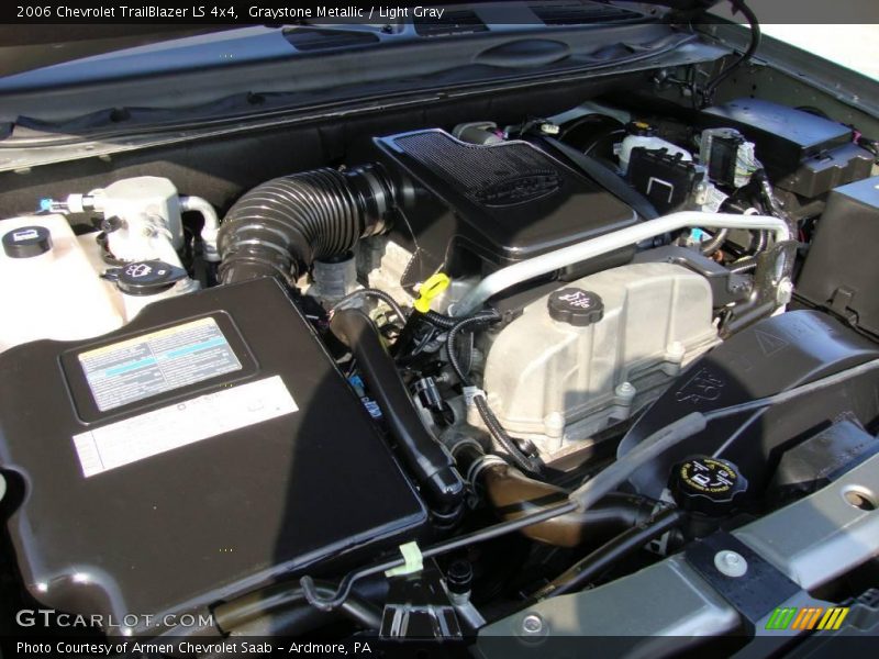 Graystone Metallic / Light Gray 2006 Chevrolet TrailBlazer LS 4x4