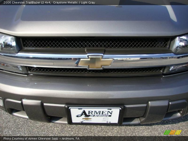 Graystone Metallic / Light Gray 2006 Chevrolet TrailBlazer LS 4x4
