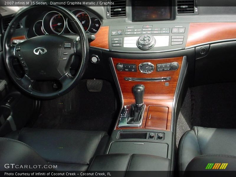 Diamond Graphite Metallic / Graphite 2007 Infiniti M 35 Sedan